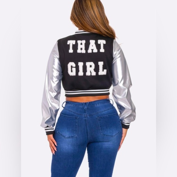 That Girl Baddie Varsity Jacket